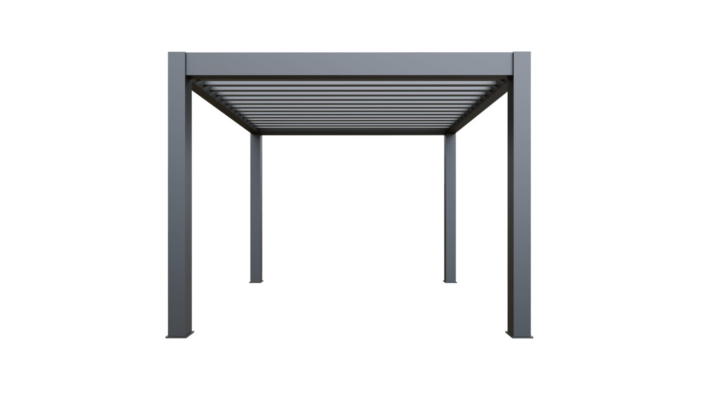 Waterproof Aluminium Adjustable Louvered Pergola | Pergolife Lykke