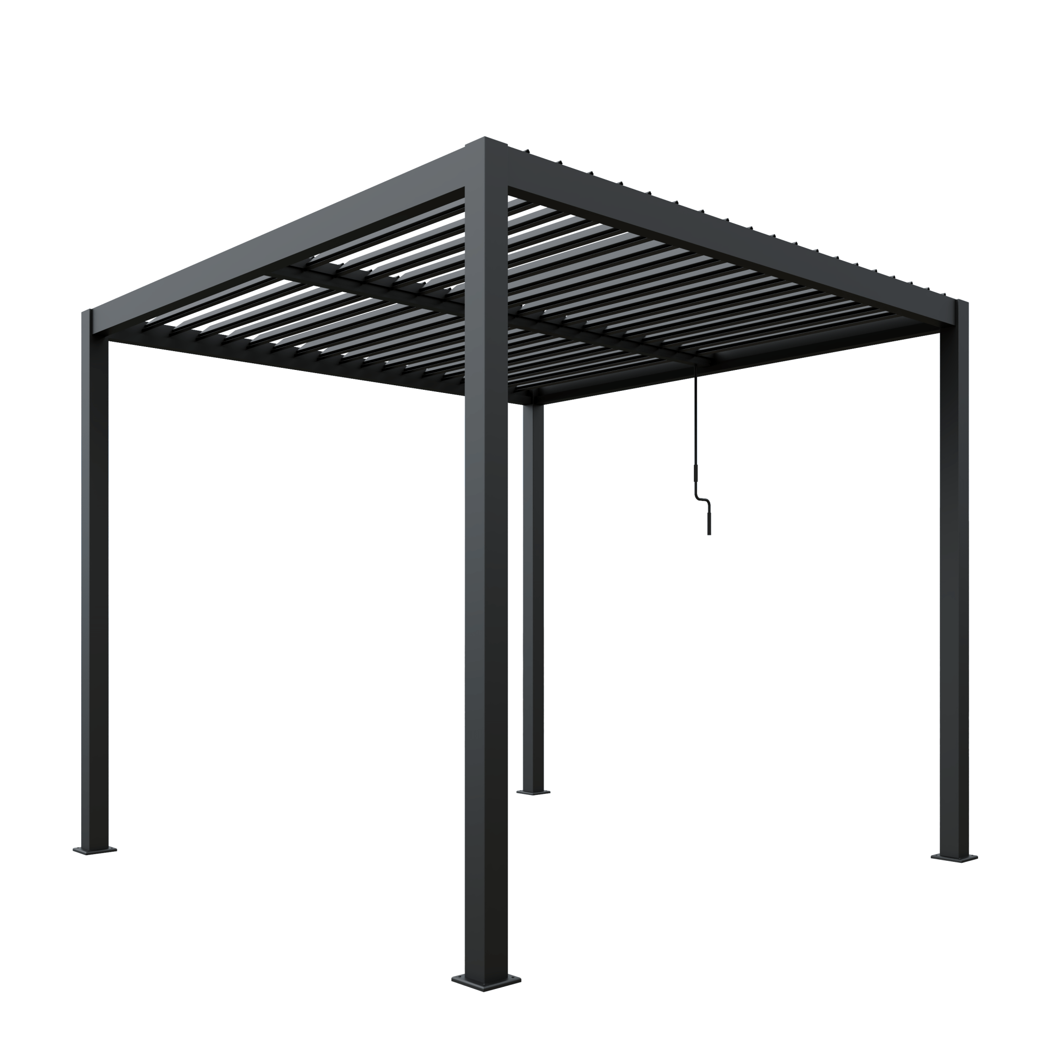 PergoLIFE - Sphere Essential Aluminium Pergola with LED Lights Build Your Own 5 Year Warranty - Pergola
