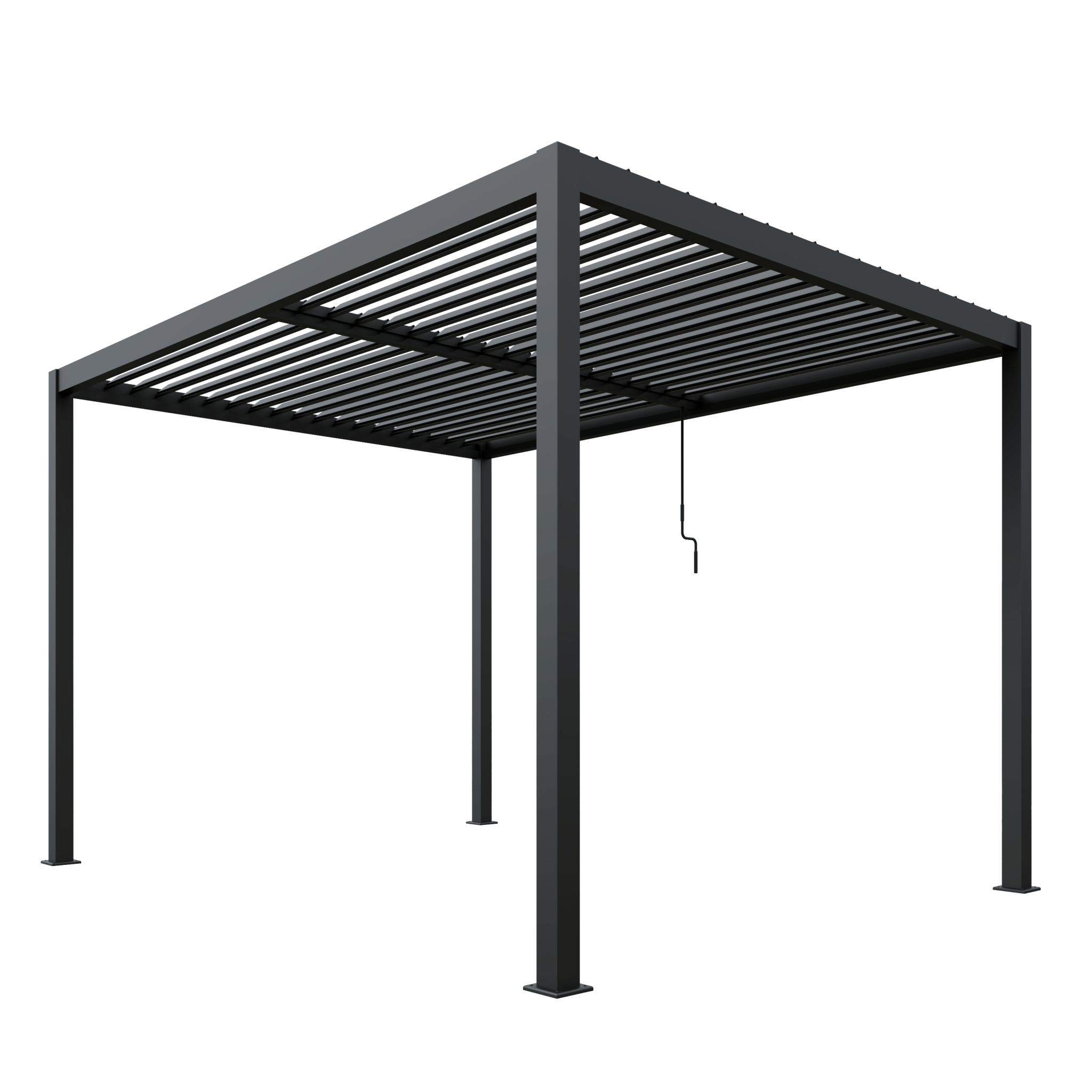 PergoLIFE - Sphere Essential Aluminium Pergola with LED Lights Build Your Own 5 Year Warranty - Pergola