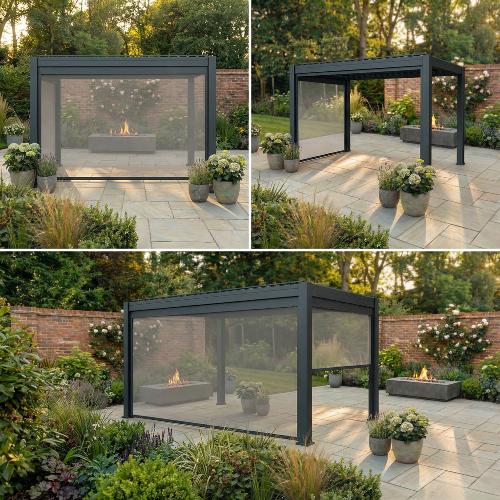 PergoLIFE - Waterproof Aluminium Adjustable Louvered Pergola | Pergolife Lykke - Pergola